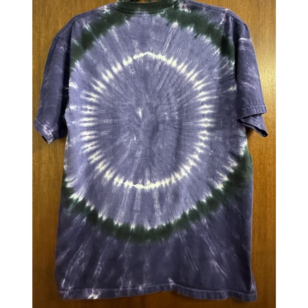 Jimi Hendrix Shirt Medium Adult Purple Tie Dye Purple Haze Graphic Tee - Picture 6 of 6